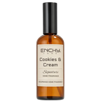Enchy Cookies & Cream home fragrance bottle on a white background
