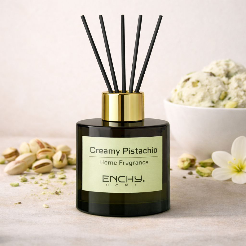 Creamy Pistachio Reed Diffuser | Enchy Home